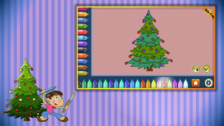 Coloring Book Trees screenshot-3