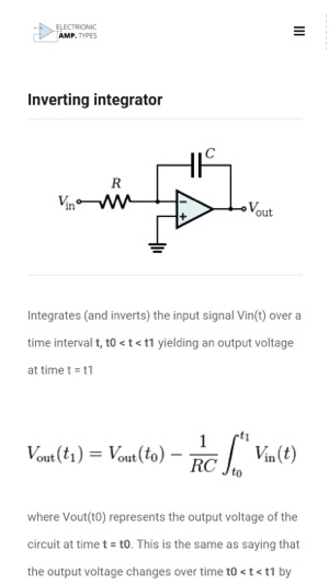 Electronic Amplifier Types