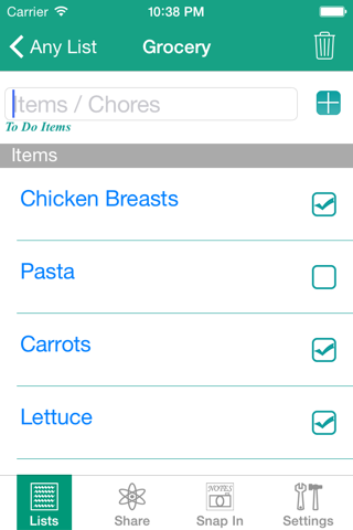 Any List - Chores to do (Free) screenshot 2