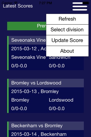 Kent Cricket League screenshot 2