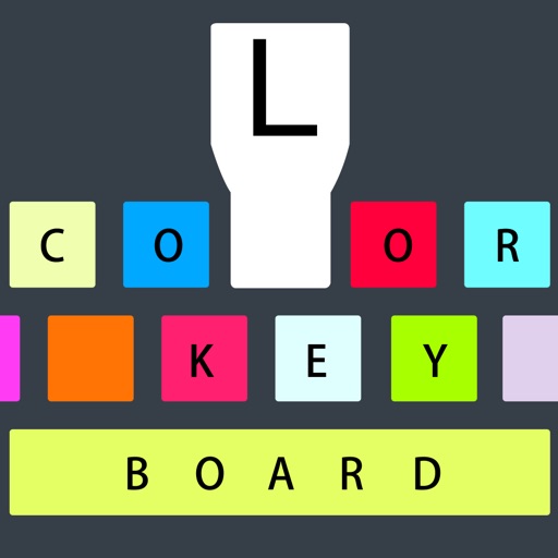 Colorful Keyboard - custom keyboards icon
