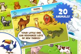 Game screenshot Zoo Playground - Games with animated animals for kids apk