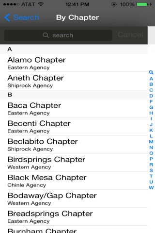Navajo Chapter Houses App screenshot 3