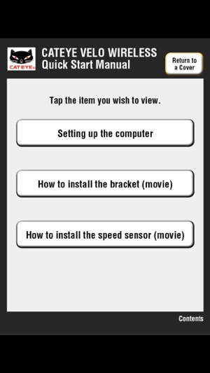 setting cateye velo wireless