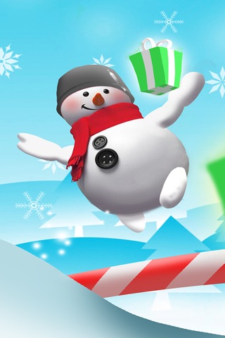 3D Snowman Run PRO & Christmas 2014 Racing - Frozen Running and Jump-ing Games For Kids (boys & girls) screenshot 2