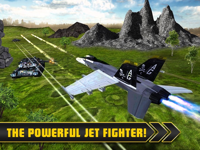 戦闘機ジェット タンク攻撃戦争 3d をapp Storeで