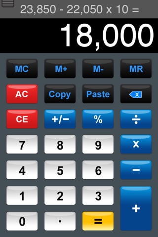 Acc Calculator screenshot 2