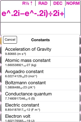 Scientific Calculator EQ7 Pro screenshot 4