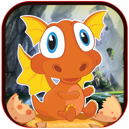 A Cute Little Egg Dragons Reach To Taste Their Stinky Targets in the Woods Pro icon