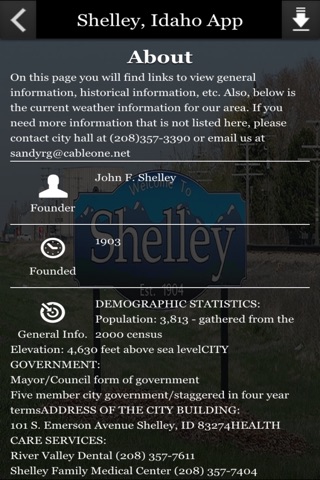 Shelley, Idaho App screenshot 2