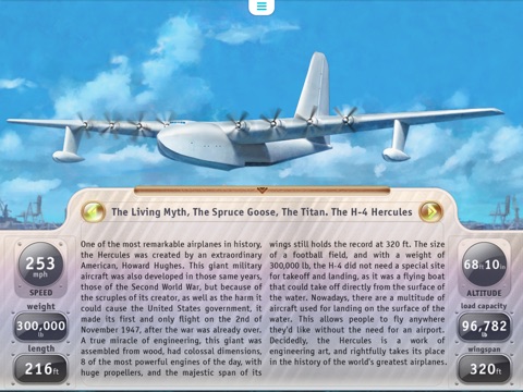 Airplanes. Interactive book for kids. screenshot 3