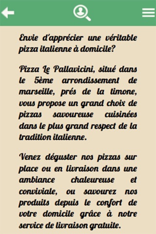 Pizza le pallavicini screenshot 4