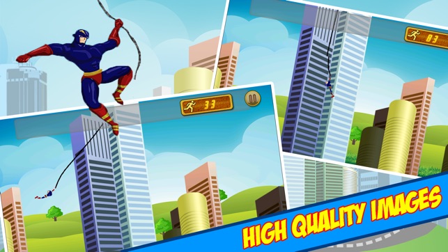 Superhero Swing Sequel - Rope n Fly Adventure Mania(圖1)-速報App