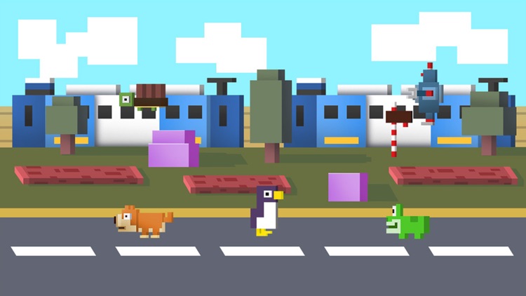 Crossing Penguin - Best Arcade Jump Hopper Game