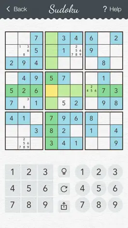 Game screenshot Sudoku 2 - japanese logic puzzle game with board of number squares apk