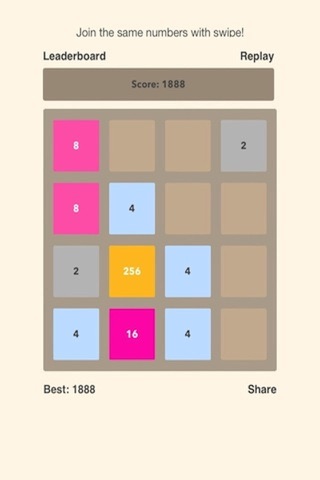 2048 Tile Puzzle Game !! screenshot 3