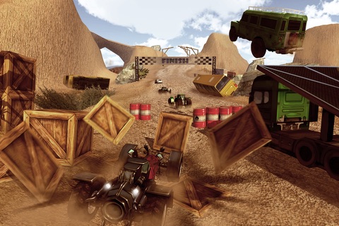 A Death Racer 3D Gold: Best Road Battle of All Vehicles screenshot 4