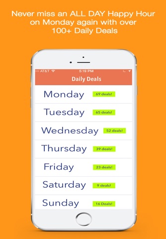 Boozy- Find Happy Hours, Daily Deals, and Brunches screenshot 2