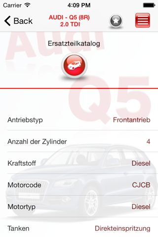 AutoParts  Audi  Q5 screenshot 3