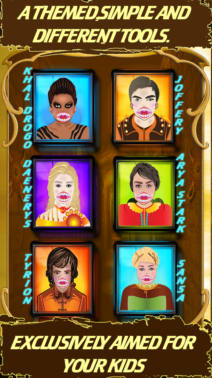 Dentist Game for Baby celebrities-Examine teeth and solve their tough issues