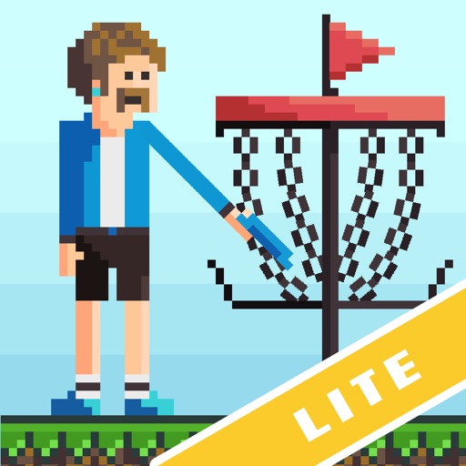Pixel Disc Golf Lite iOS App
