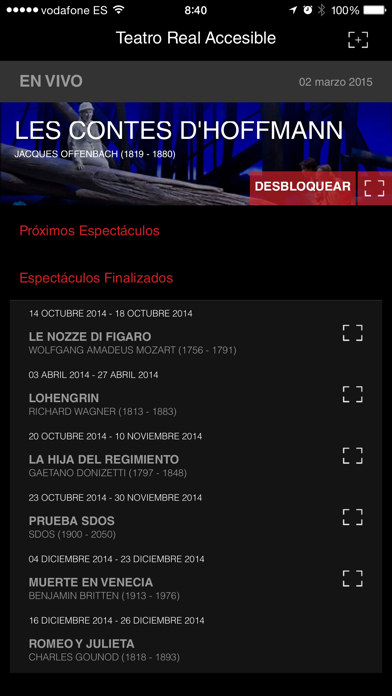 How to cancel & delete Teatro Real Accesible from iphone & ipad 2
