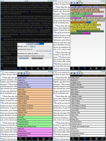 Sainte Bible(4 versions French bible)HD screenshot 2