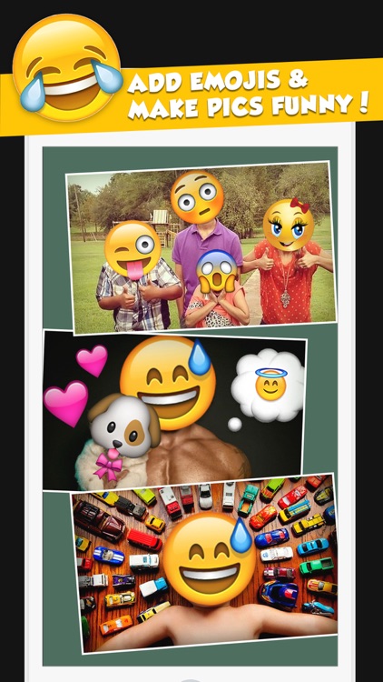 Emoji & Text on Your Photo PRO - Funny Emoji Editor to put Smileys Stickers on Pictures!
