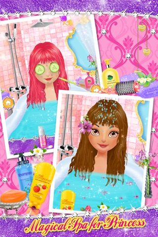 Princess Spa & Salon - Royal Enchanted Fairy Makeup & Dress Up screenshot 2