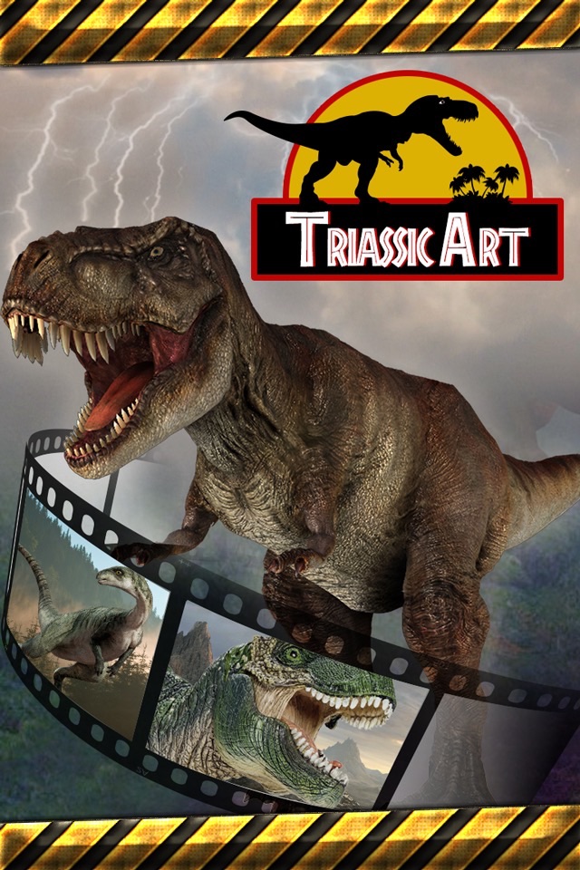 Triassic Art Photo Booth - Insert A World of Dinosaur Special Effects in Your Images screenshot 3