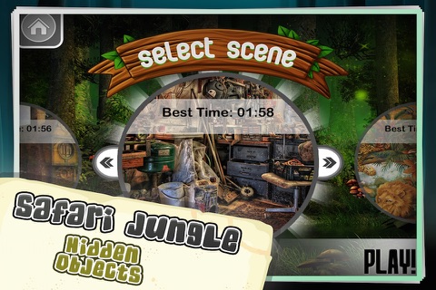 Safari Jungle Hidden Objects - Spot Different Hidden Objects & Solve Secret Mysteries screenshot 3