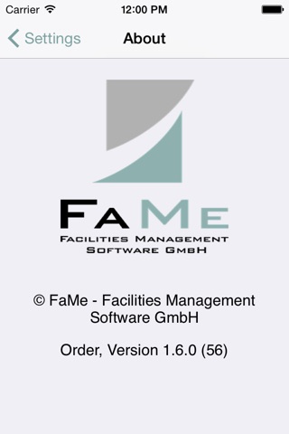 FaMe Order screenshot 2