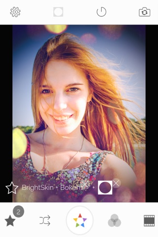 StarSelfie - Selfie Photo Camera with Effects & Textures screenshot 2