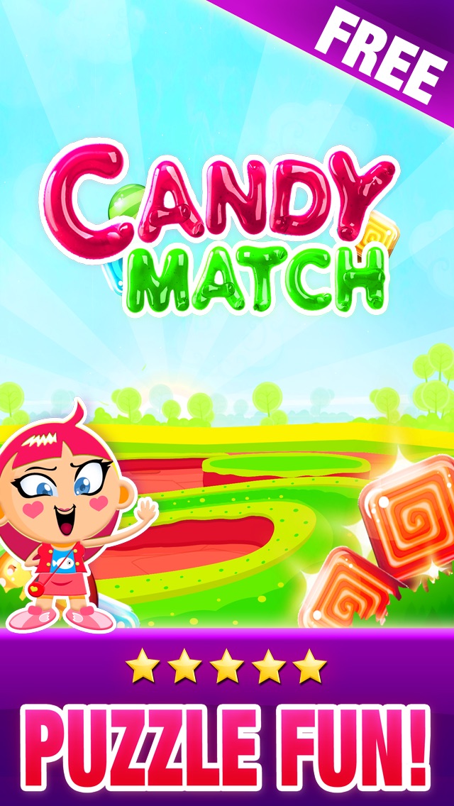 CANDY MATCH FIGHT - BIG HERO MATCH 3 6 PUZZLE BOT 1.0 IOS