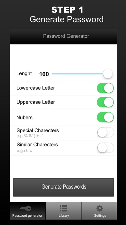 Wifi Password Generator and Storage