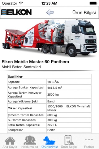 ELKON Mobil screenshot 2