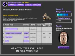 Game screenshot Reading Detective® Beginning (Free) hack