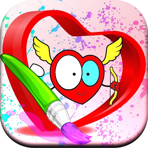 Love: Coloring Book iOS App