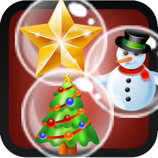 Christmas bubble shooter. An addictive bubble popping game for christmas eve