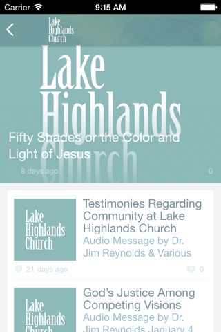 Lake Highlands Church screenshot 4