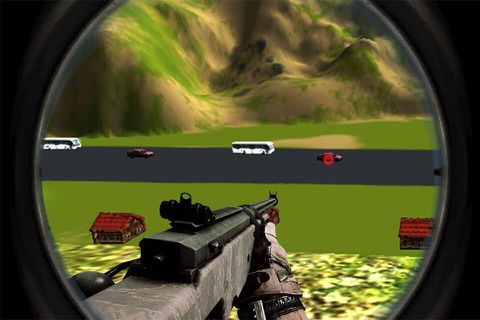 Sniper Traffic Hunter - Highway Road Shooter screenshot 4