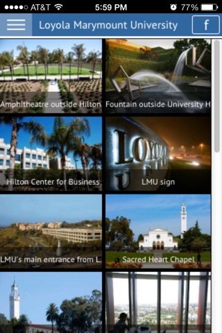 LMU Graduate Division screenshot 3