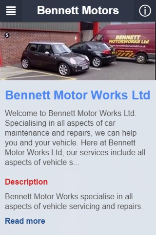 Bennett Motors screenshot 2