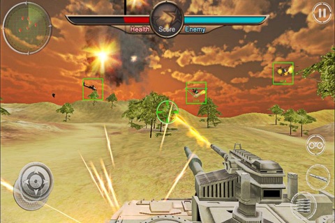 Tank Helicopter Urban Warfare 3D - Play a Massive Combat of Cobra Heli & Land Assault Machines Games screenshot 2