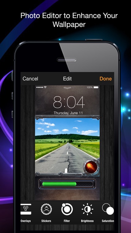 Smart Lock: Custom Lock and Home Screen Wallpaper for iOS 7