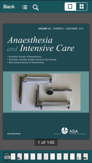 Anaesthesia & Intensive Care(圖2)-速報App