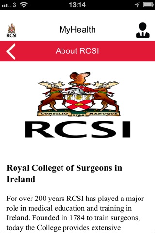 RCSI MyHealth screenshot 4