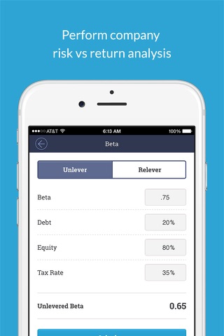 Valuation App screenshot 2