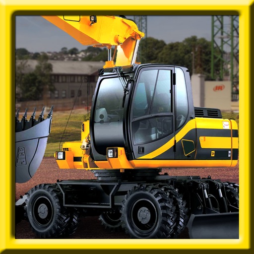 Construction driving simulator - Excavators iOS App