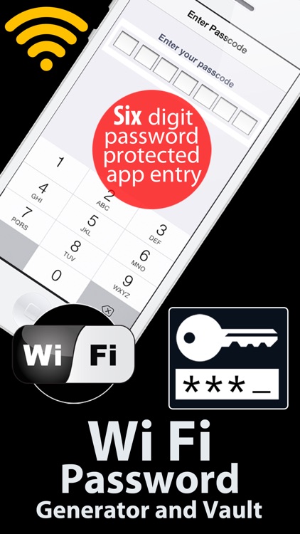 Wifi Password Generator and Storage